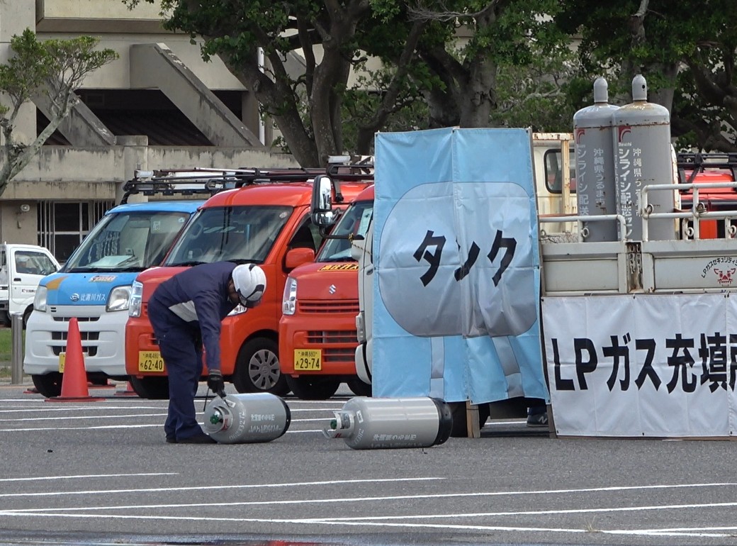 LPガス災害復旧訓練
